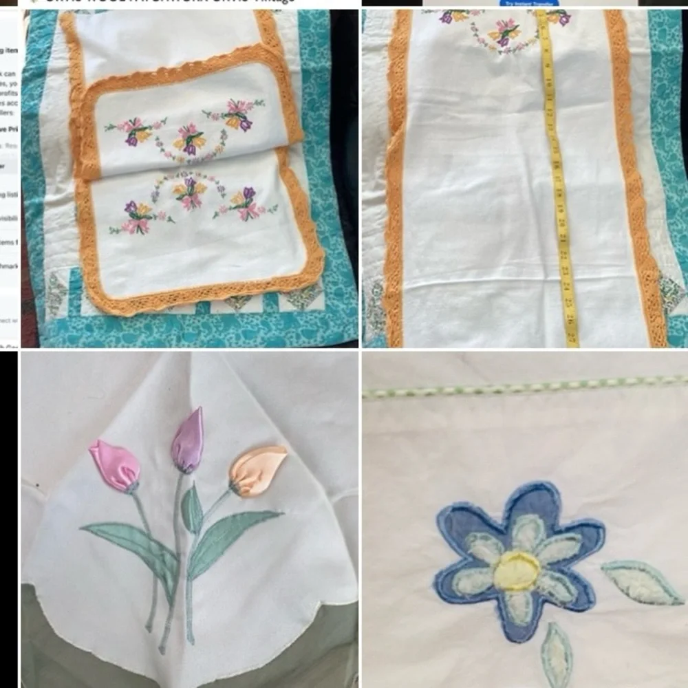 💕BABY QUILT HANDMADE PINK CRIB QUILT 47